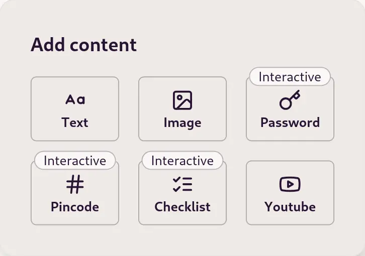 Iterative blocks are marked with an Interative badge.