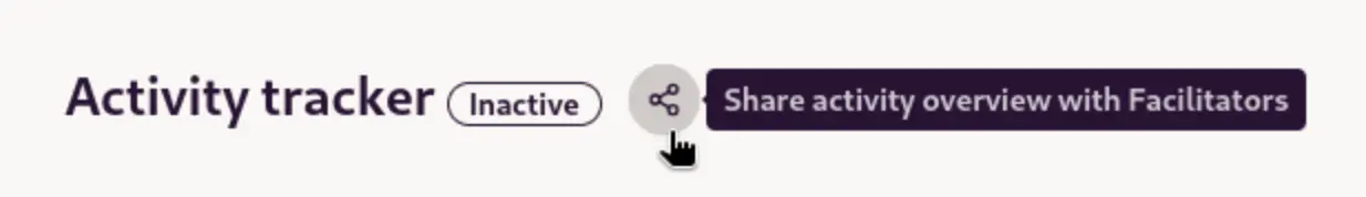 Generate Facilitator Link